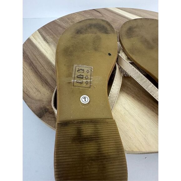 CAMEL TOES women's 7 Sandals Pom Pom Coin Shoes - Picture 8 of 10